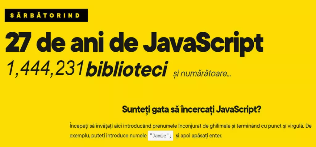 Dezvoltare software JavaScript