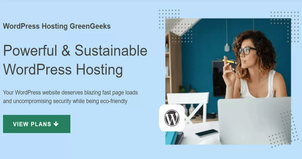 Hosting WordPress GreenGeeks