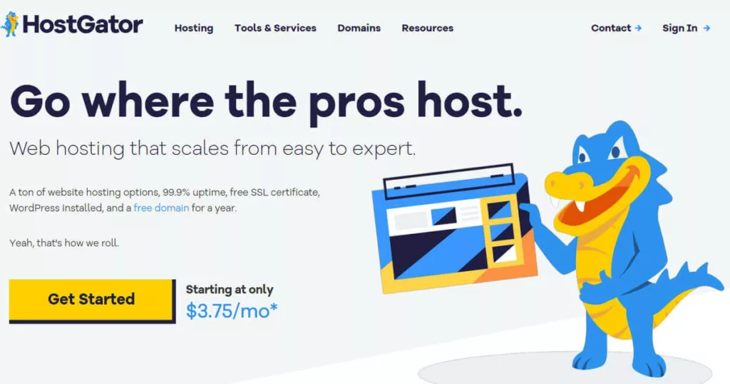 Hosting WordPress HostGator