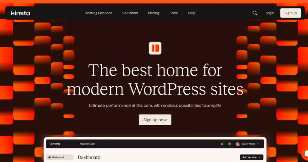 Hosting WordPress Kinsta