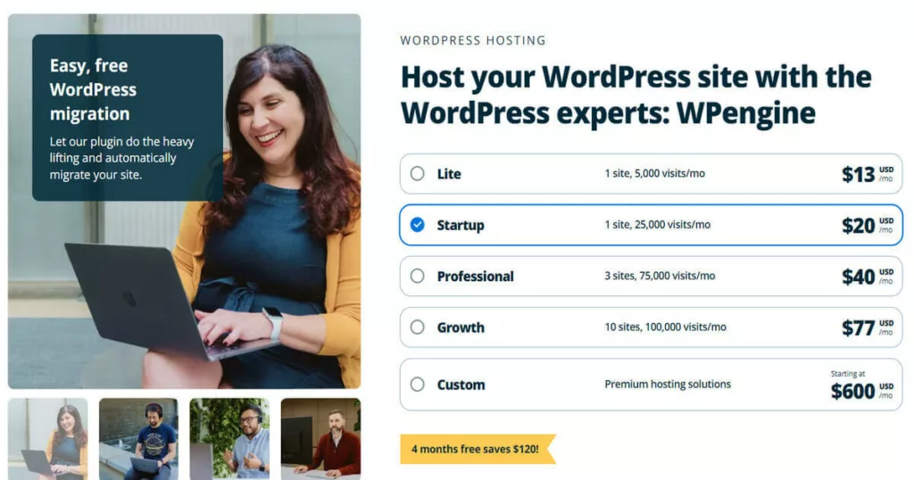 Hosting WordPress WPengine